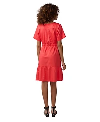 Ingrid + Isabel Maternity Waist Defined Shirt Dress