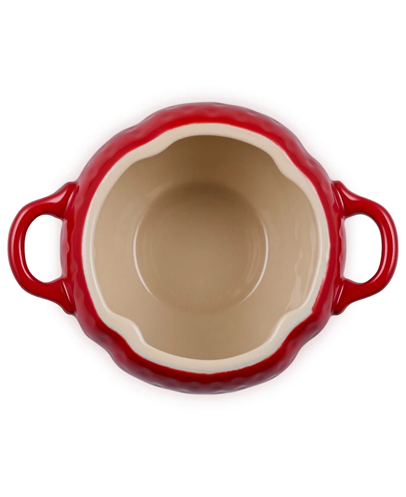 Le Creuset Stoneware 16 oz. Strawberry Mini Cocotte