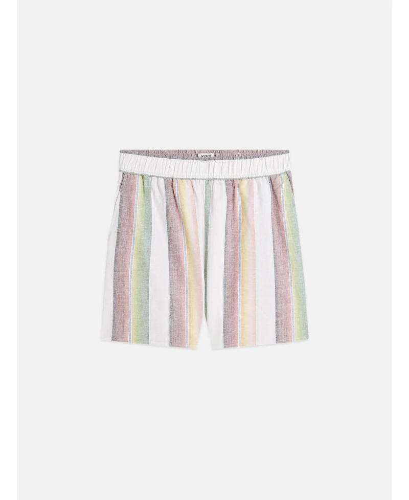 Scotch & Soda Women's and Striped Elastic Waist Shorts