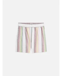 Scotch & Soda Women's and Striped Elastic Waist Shorts
