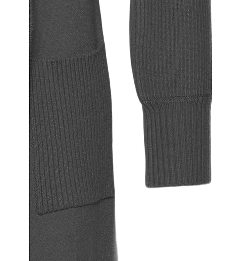 Lascana Women's Long Length Knit Cardigan With Pockets