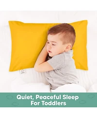 KeaBabies Toddler 2-Pack Waterproof Pillowcases for 13x18 Pillow, Soft Pillow Protector Cover Sleeping, Durable