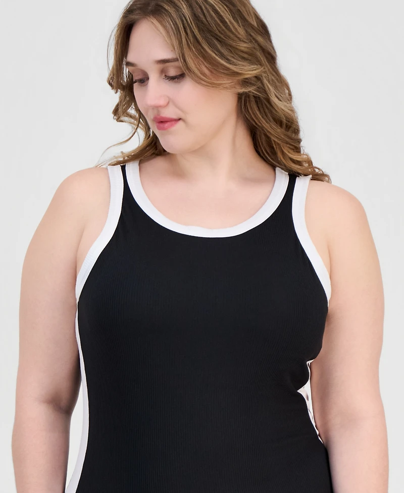 Derek Heart Trendy Plus Bodycon Maxi Dress
