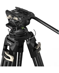 SmallRig Ad-01S 3-Section Heavy-Duty Aluminum Tripod with Fluid Head