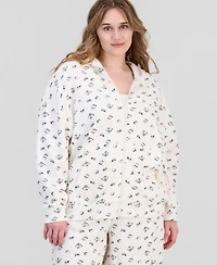 Rebel Veil Trendy Plus Drop-Shoulder Zippered Hoodie