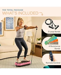 Lifepro Waver Mini Vibration Plate Exercise Machine for Lymphatic Drainage