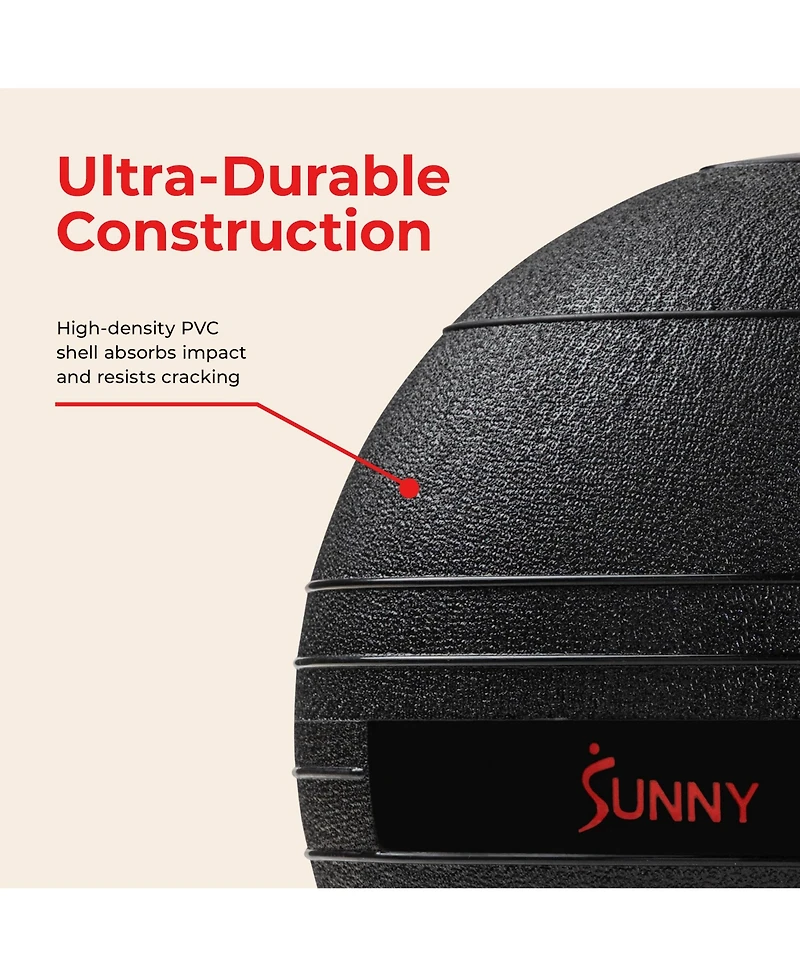 Sunny Health & Fitness Slam Ball