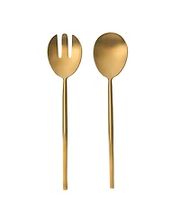 Godinger Strait Matte 2-Pc. Salad Server Set