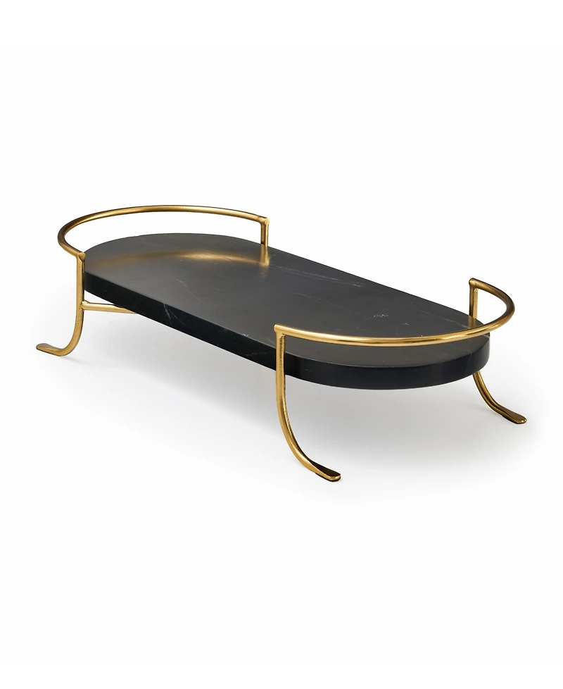 Godinger Farrah Oval Marble Tray