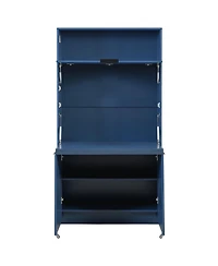 Streamdale Furniture Pantry Buffet with Hutch and Workstation