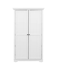 Streamdale Furniture Shaker Pantry Cabinet w Drawers, Doors, Shelves, Trays