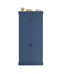 Streamdale Furniture Shaker Pantry Cabinet w/ Shelves, Drawers