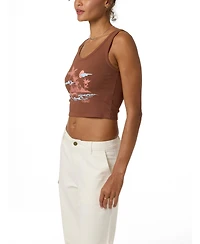 O'Neill Women's Cotton Motu Scoop Neck Tank Top