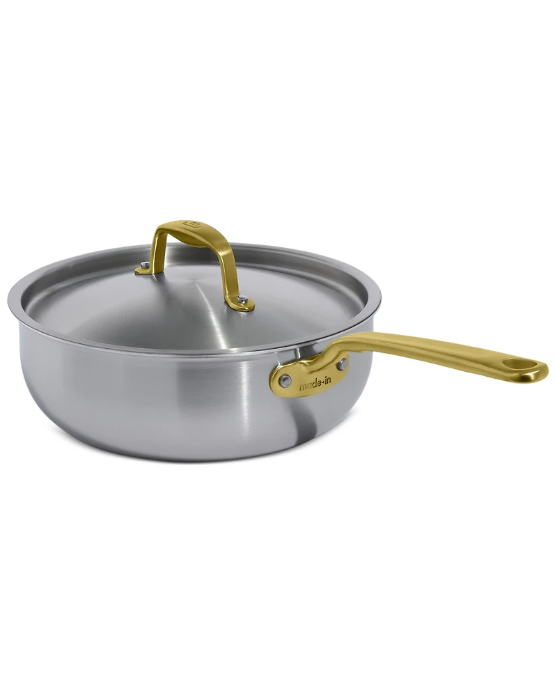 Made In Stainless Steel Clad 10-Piece Cookware Set