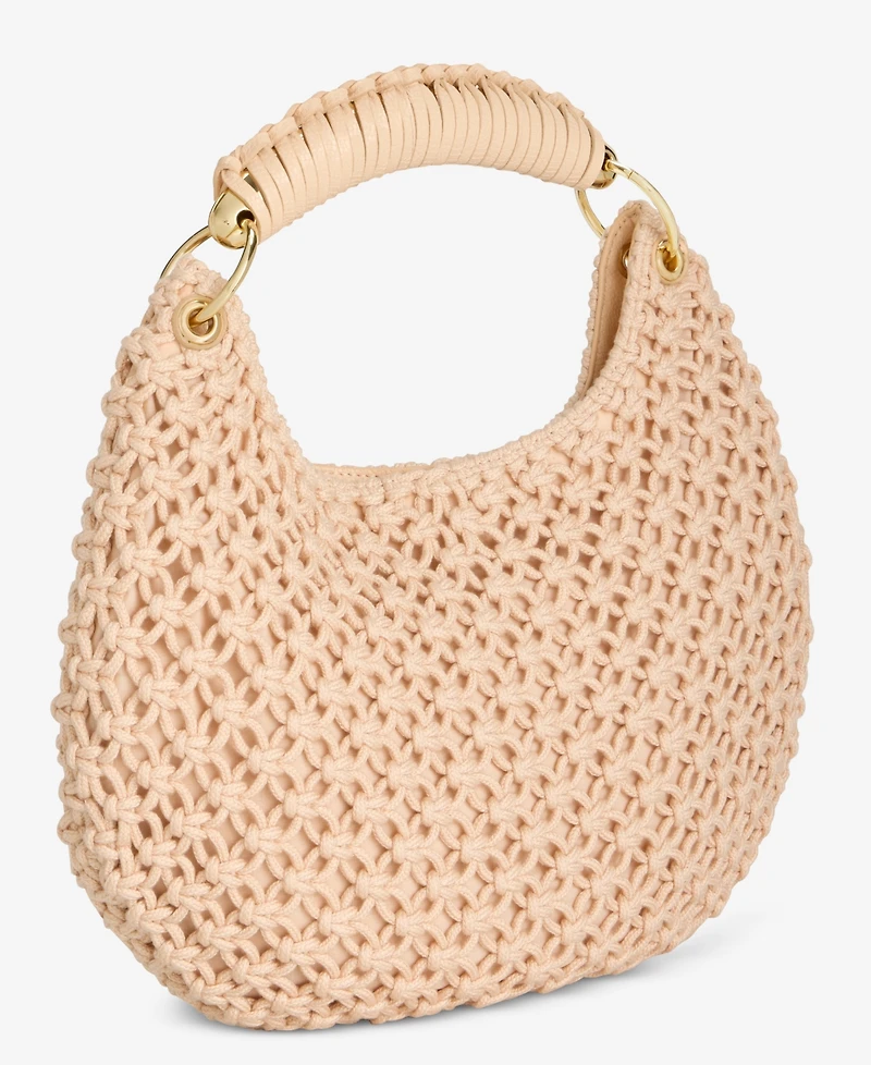 I.n.c. International Concepts Eedenn Crochet Hobo Handbag with Small Wallet, Macy's Exclusive