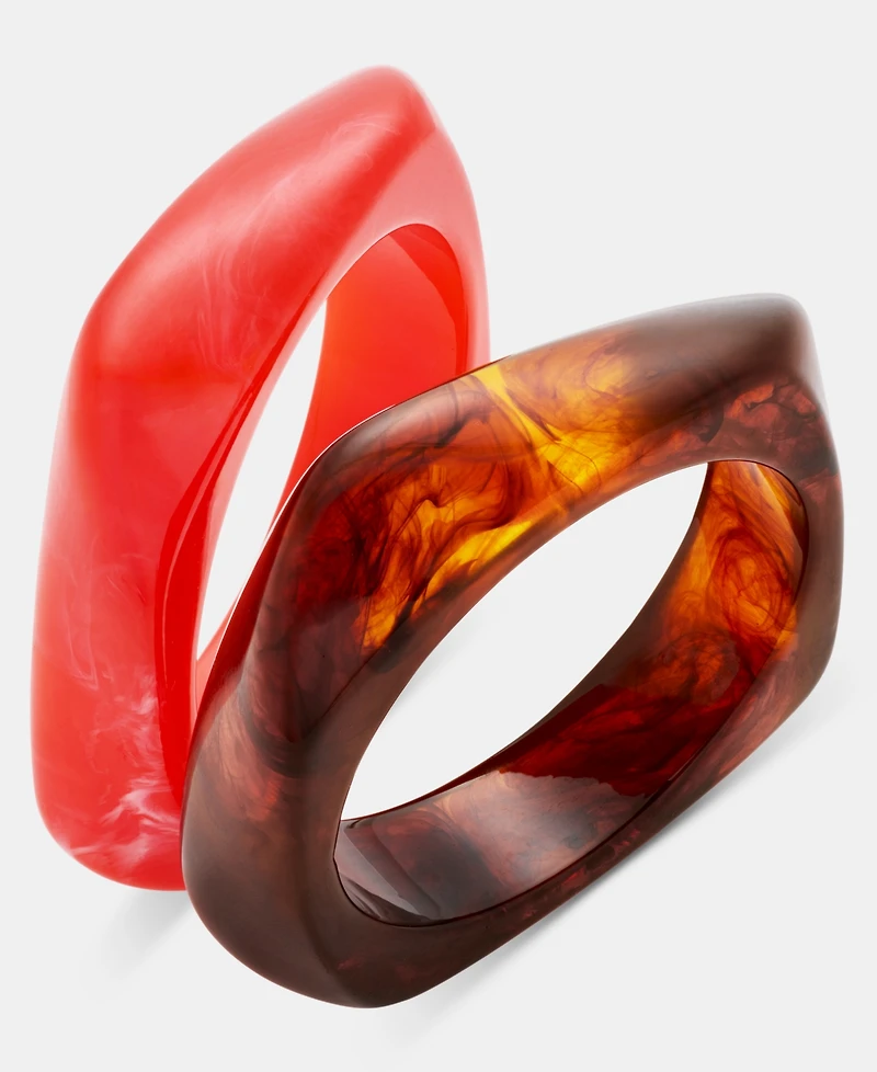 I.n.c. International Concepts 2-Pc. Set Bangle Bracelets, Macy's Exclusive