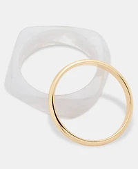 I.n.c. International Concepts 2-Pc. Set Bangle Bracelets, Macy's Exclusive