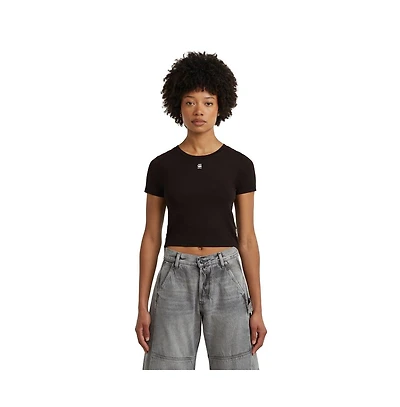 G-Star Women's Cropped Mini Slim Top