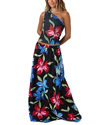 O'Neill Women's Lindon Floral Pull-On Skirt