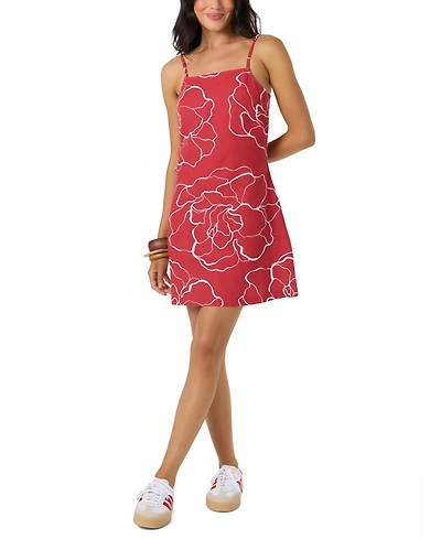 O'Neill Women's Cecilia Square Neck Floral Dress