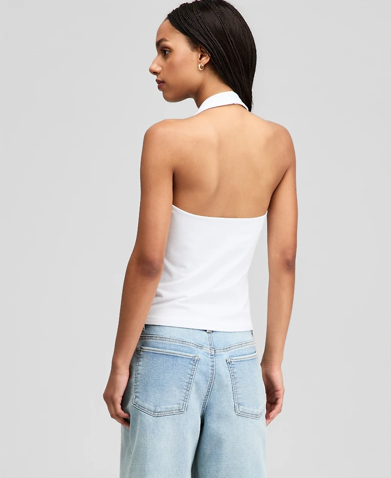 And Now This Women's Second Skin Halter Top, Macy's Exclusive