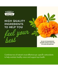 Swanson Standardized Lutein and Bilberry, Eye Sight and Eye Health, Reduces Eye Fatigue and Strain, Natural Supplement Formula, 120 Softgels