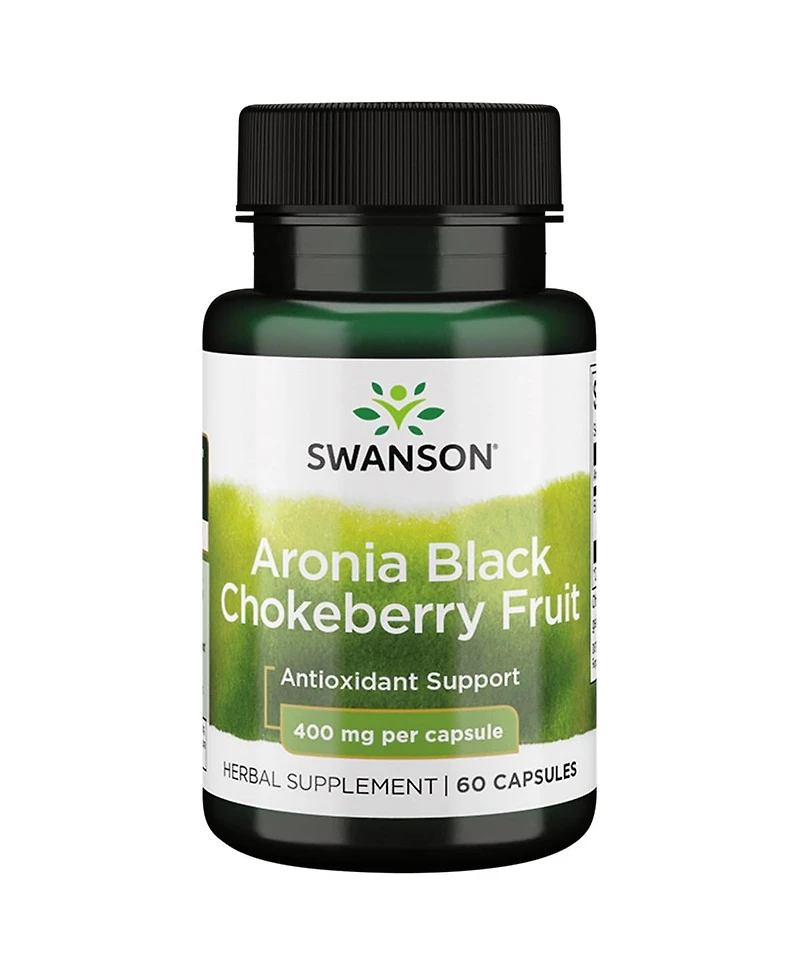 Swanson Full Spectrum Aronia (Chokeberry) 400 Milligrams 60 Capsules