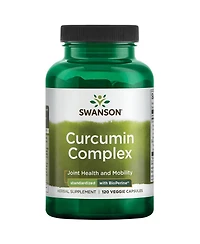 Swanson Curcumin Complex Herbal Supplement for Joint Health and Mobility - Standardized with BioPerine for Enhanced Absorption