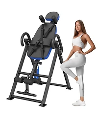 Mecale 300 lbs Inversion Table Back Stretcher with Adjustable Protective Belt
