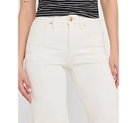 Good American Women's High-Rise Palazzo Jeans