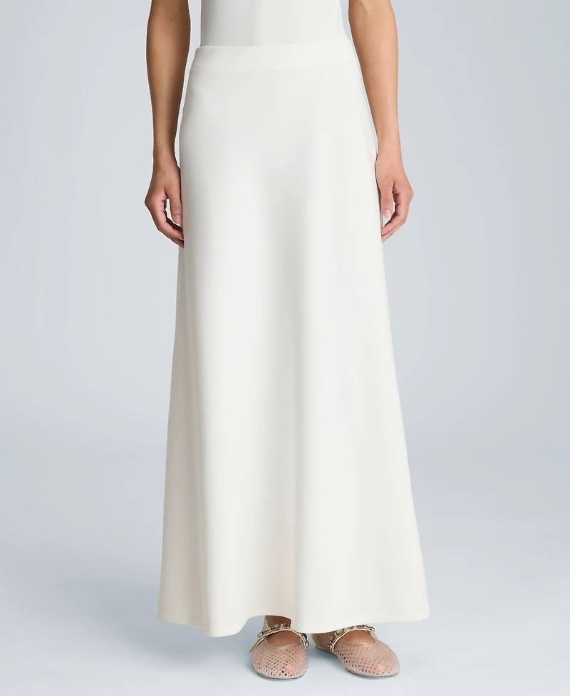 Kenneth Cole Women's Pull-On Bias Flared Maxi Skirt