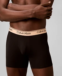 Calvin Klein Men's Microfiber Stretch Boxer Briefs, 4-Pack