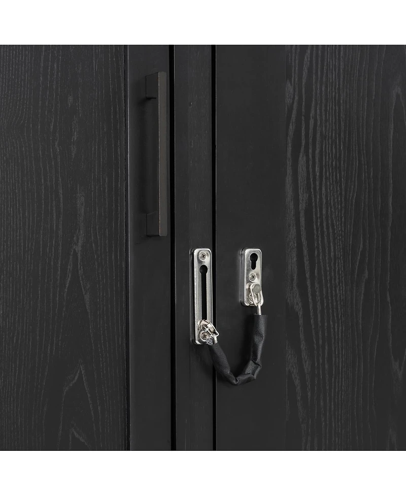 Streamdale Furniture Murphy Bed w/Closet, Drawers, Shelves