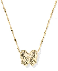 Kendra Scott Haley Bow Short Pendant Necklace, 16" + 3" extender