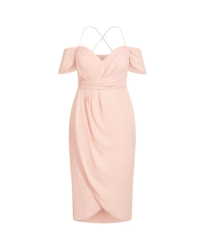 City Chic Women's Entwine Maxi Dress