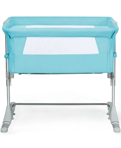 Gouun Baby Portable Bedside Bassinet Sleeper with 4 Adjustable Heights and Carrying Bag