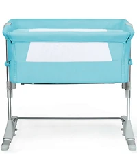 Gouun Baby Portable Bedside Bassinet Sleeper with 4 Adjustable Heights and Carrying Bag