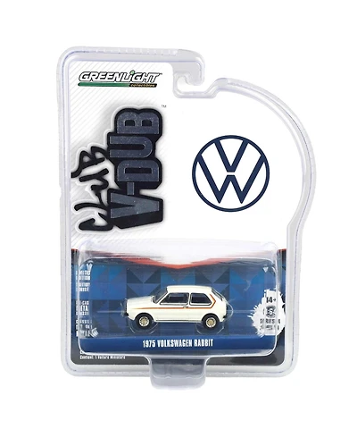 Greenlight 1/64 1975 Volkswagen Rabbit, Pastel , Club Vee-Dub Series