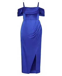 City Chic Women's Plus Forbidden Love Maxi Dress