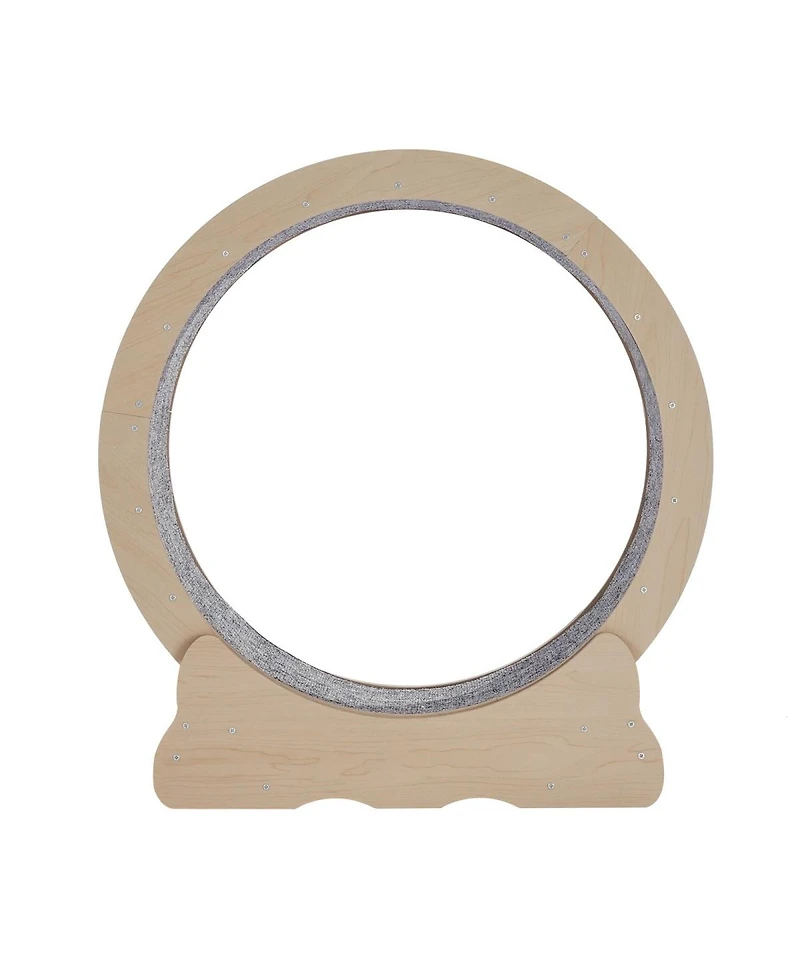 6thdruple Cat House Exercise Wheel, 29.5 inch Wooden Indoor Treadmill for Large and Small Cats