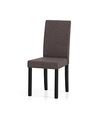 Gouun Mid-Century Modern Upholstered Parson Dining Chairs Set of 2