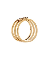 Pre-Owned Gucci Gg Running 3 Band Ring