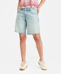 Lucky Brand Women's Low-Slung Baggy Bermuda Shorts