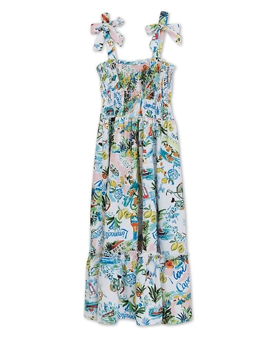 Speechless Girls' 7-16 Smocked Bodice Dress