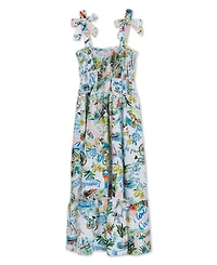 Speechless Girls' 7-16 Smocked Bodice Dress