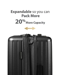 Champs 3-Piece Fresh Ii Hardside Luggage Set
