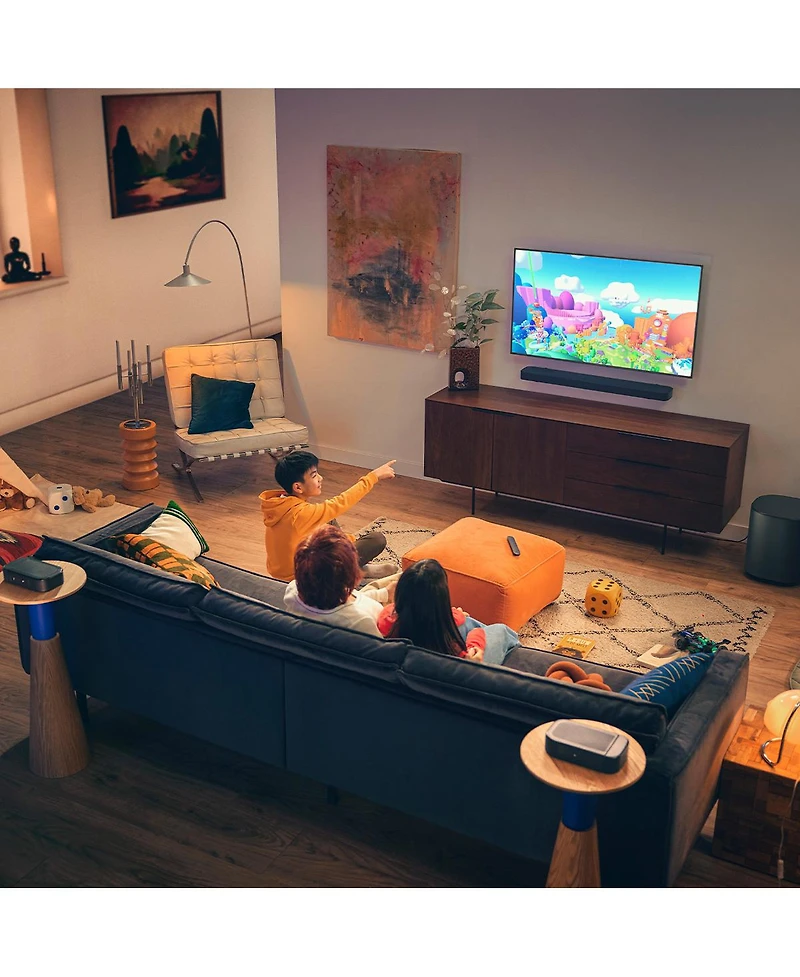 Jbl Bar 1000 MK2 7.1.4 Channel Soundbar System and AudioQuest Sky 3m Hdmi Cable