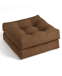 Sugift Patio Chair Seat Cushion Pads for Indoor and Outdoor