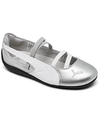 Puma Big Girls Speedcat Ballet Metallic Mary Jane Casual Shoes from Finish Line