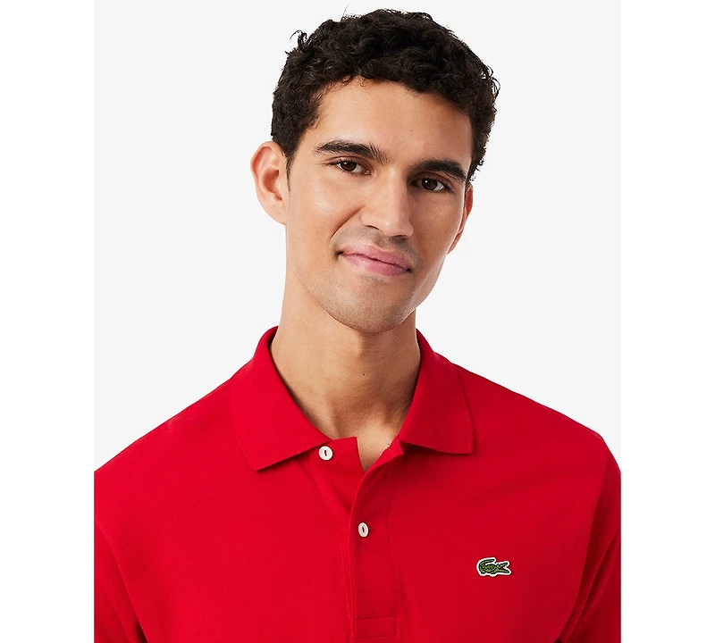 Lacoste Men's L.12.12 Classic-Fit Short-Sleeve Pique Polo Shirt